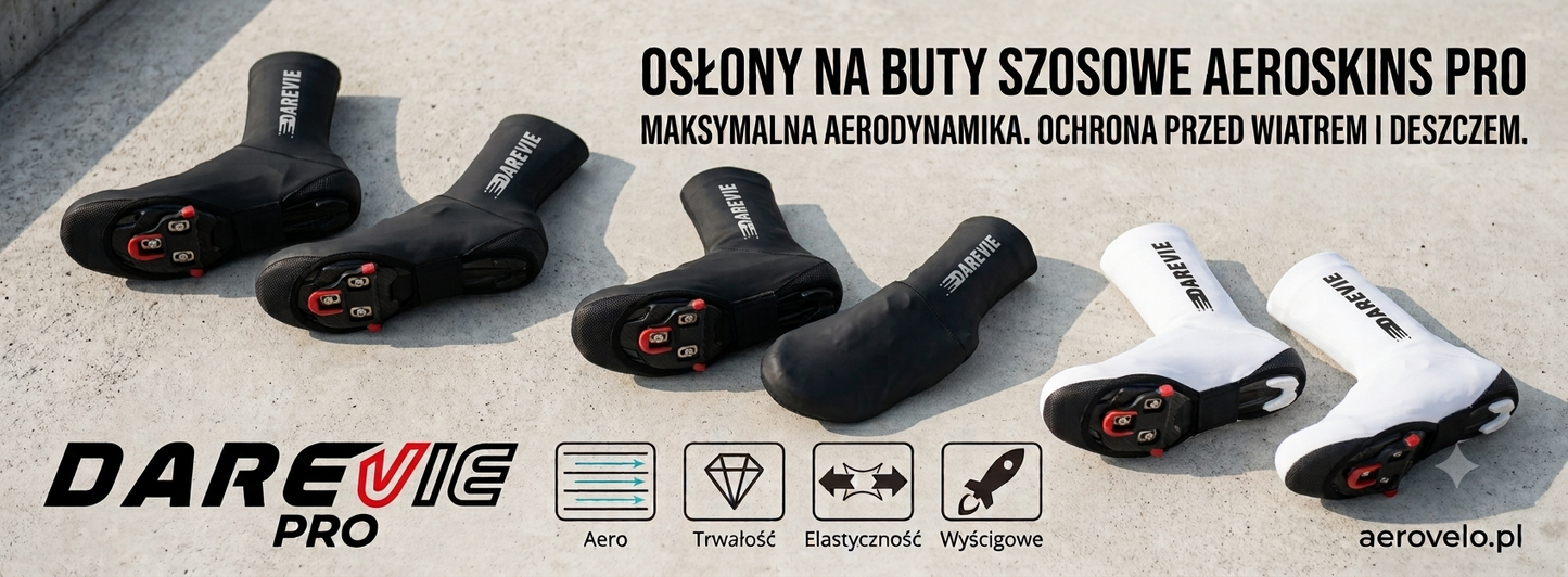 Aerovelo™ - Aero osłony na buty rowerowe SPD